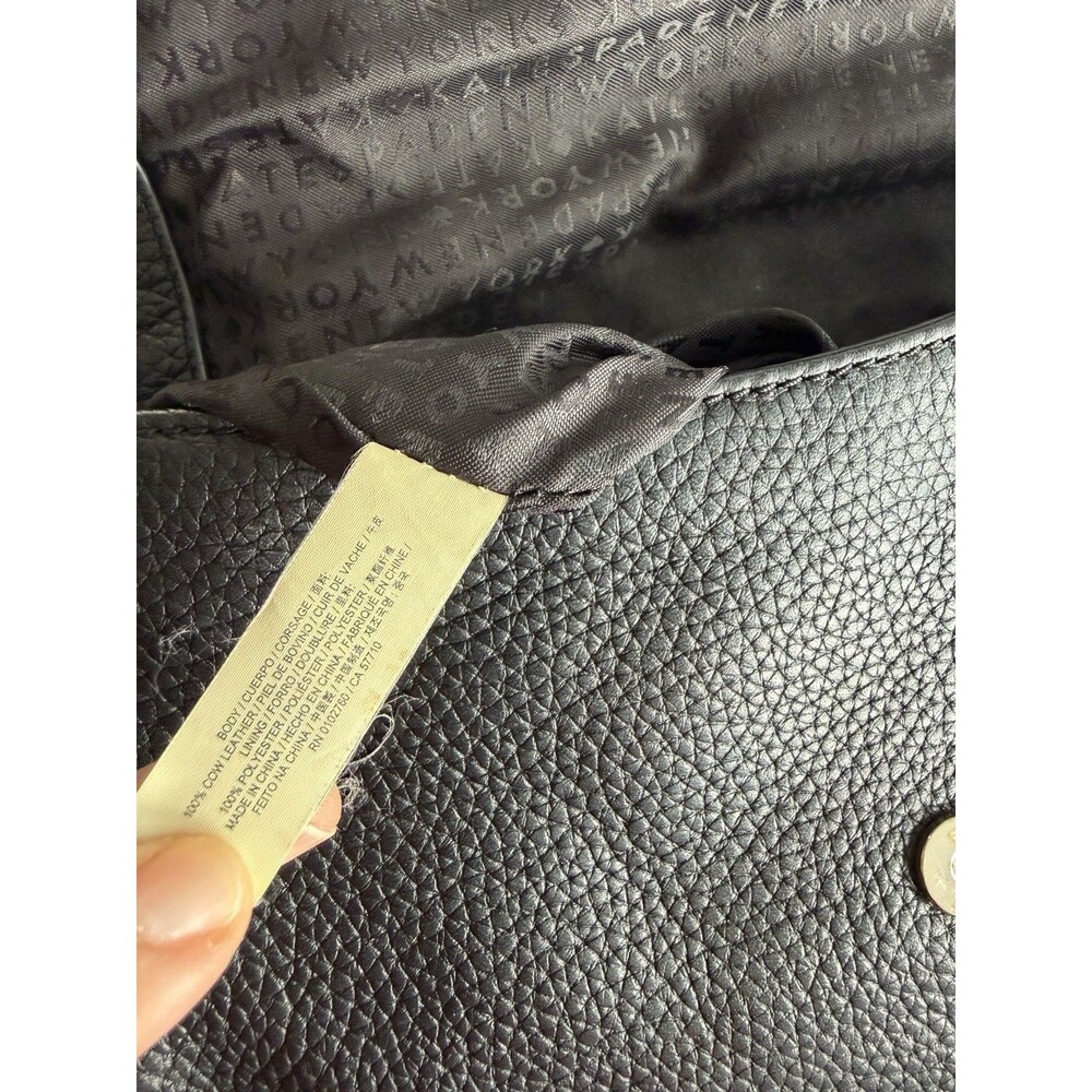 Kate Spade Chester Street Black Pebbled Leather Crossbody bag Satchel Tassel - Picture 13 of 14